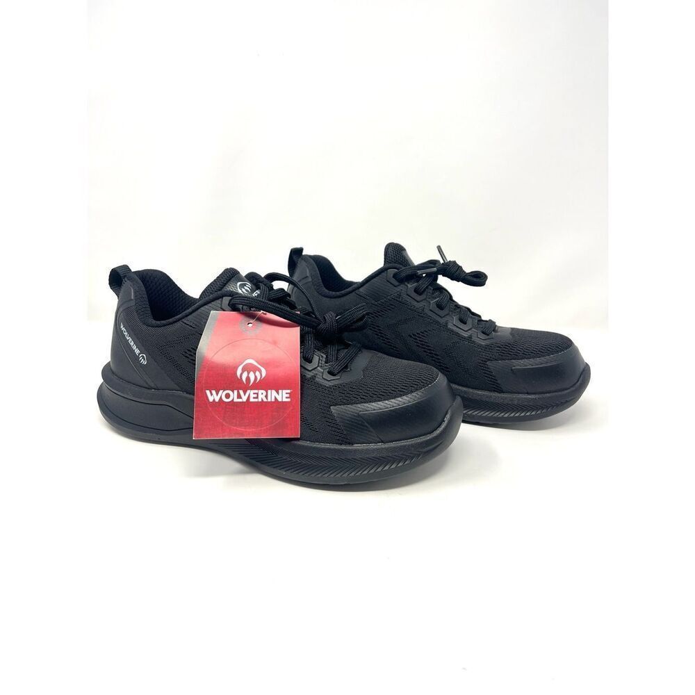 Wolverine Bolt DuraShocks CarbonMAX Knit Work Shoes Black Women’s 10 NWT
